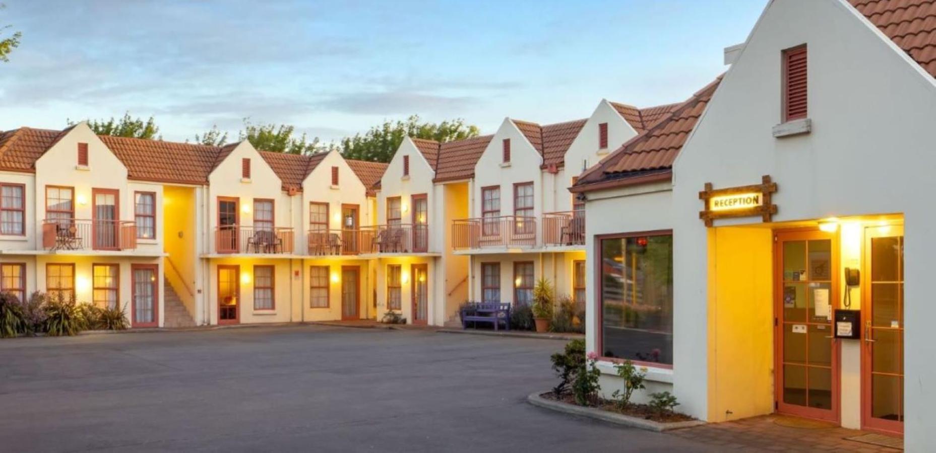 Addington Stadium Motel Christchurch Buitenkant foto